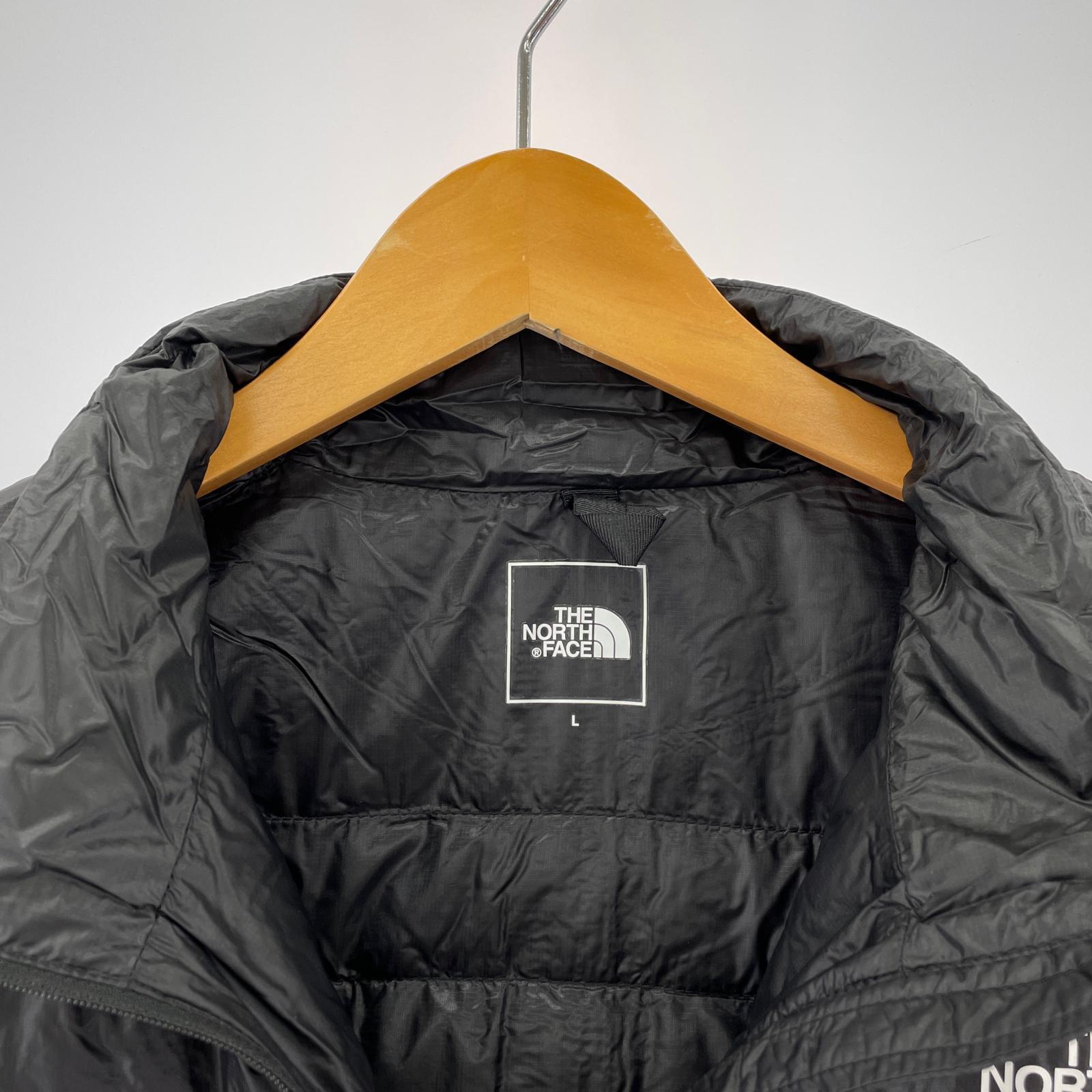 ダウンジャケット LIGHT HEAT JACKET 黒 L L ブラック