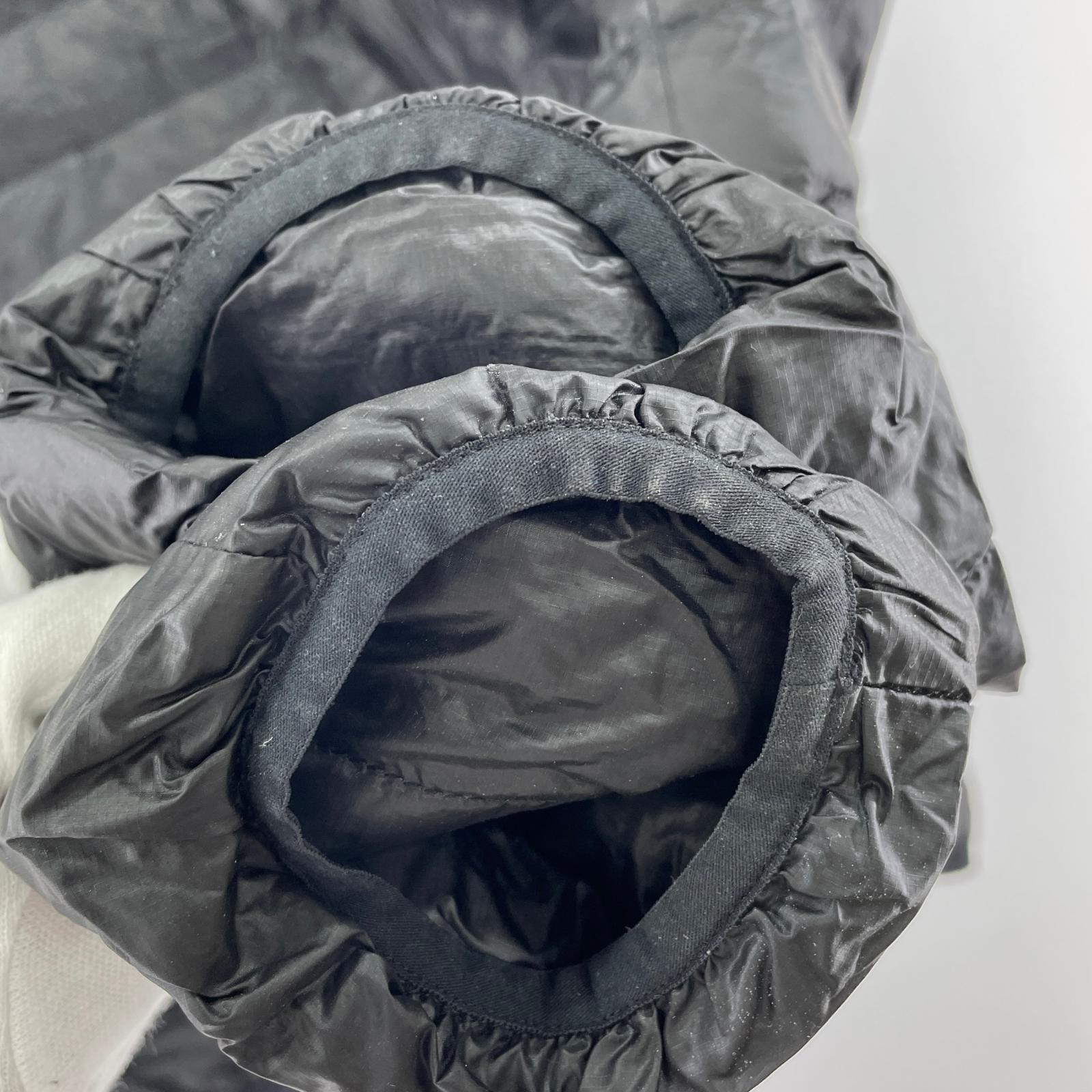 ダウンジャケット LIGHT HEAT JACKET 黒 L L ブラック