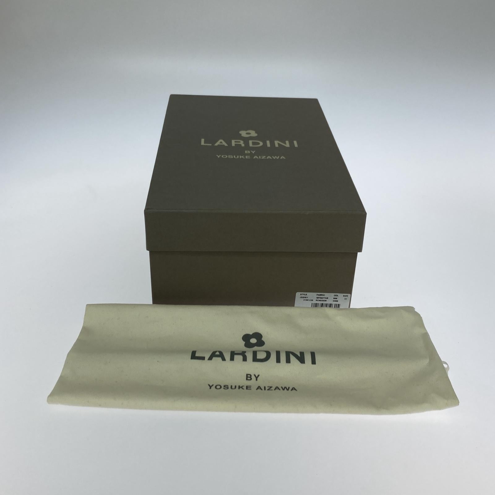 スニーカー LARDINI by YOSUKE AIZAWA 41 箱あり ブラック