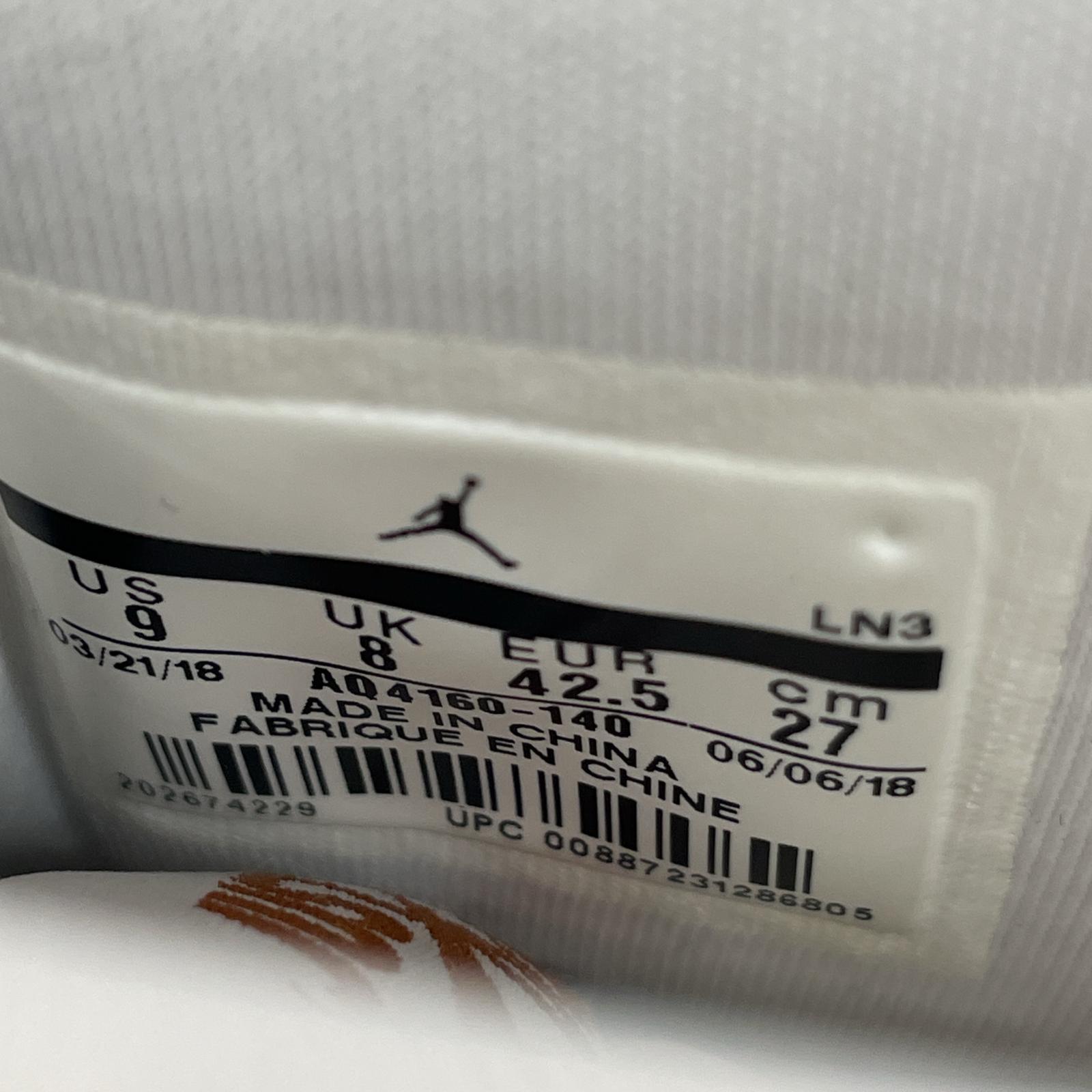 スニーカー DON C × NIKE JORDAN LEGACY 312 GINGER 27cm (US9 UK8 1/2 EU44) ホワイト
