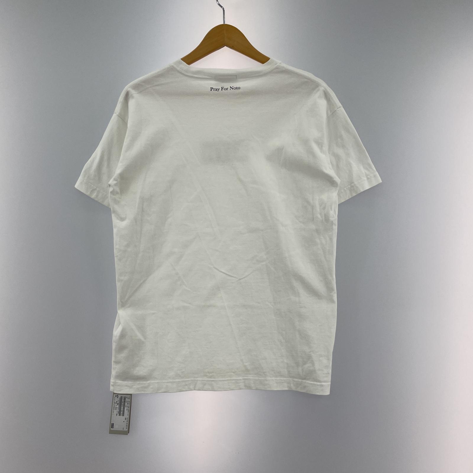 半袖Tシャツ Pray For Noto Tee 白 XS SS ホワイト