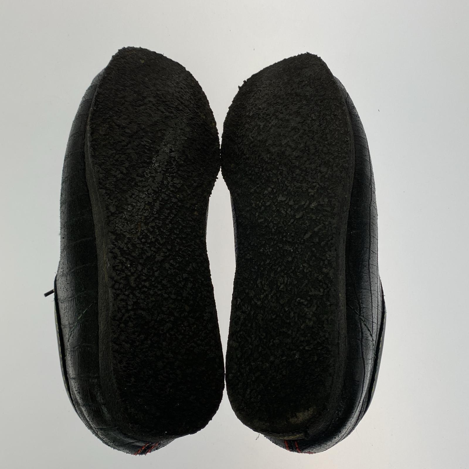 シューズ Wallabee Crocodile Embossed Leather 28.5cm (US10 1/2 UK10 EU47) ブラック