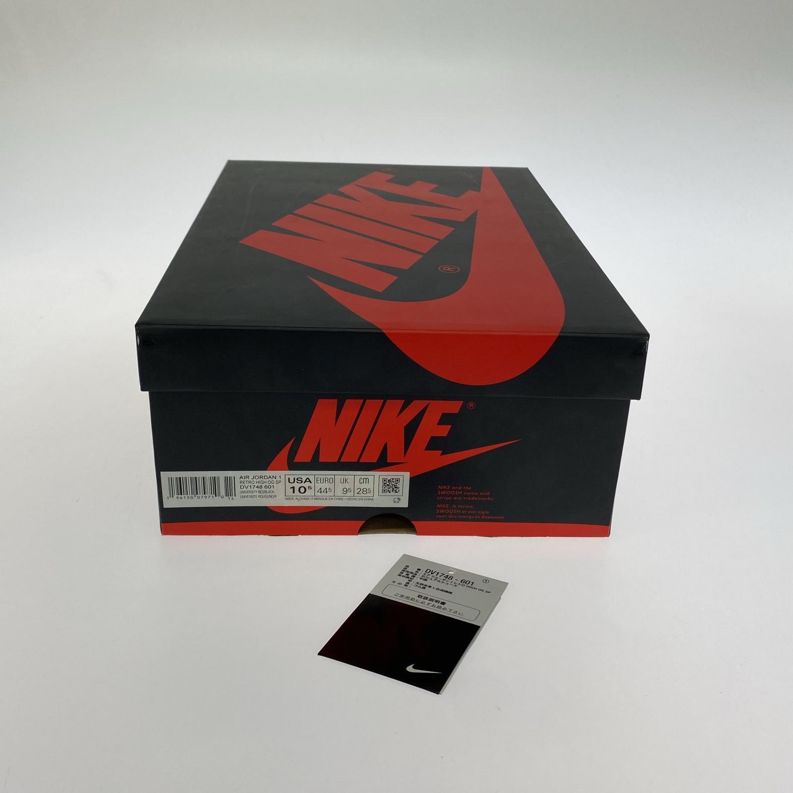 スニーカー AIR JORDAN 1 HIGH OG SPIDER-MAN 28.5cm (US10 1/2 UK10 EU47)