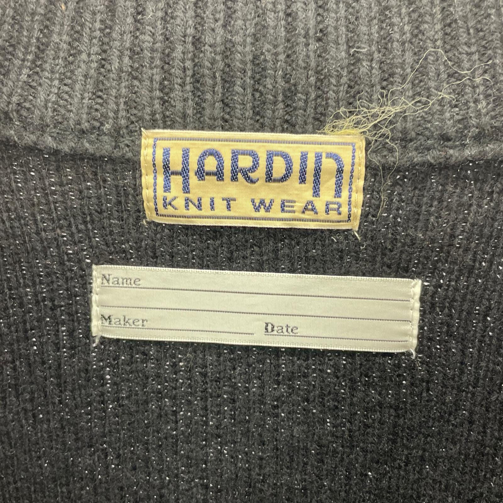 カーディガン HARDIN カーディガン 状態 M ブラック