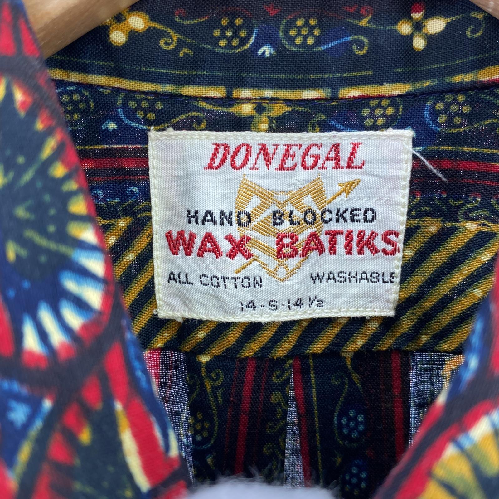 長袖シャツ 60sビンテージ DONEGAL 14-14 1/2 マルチカラー