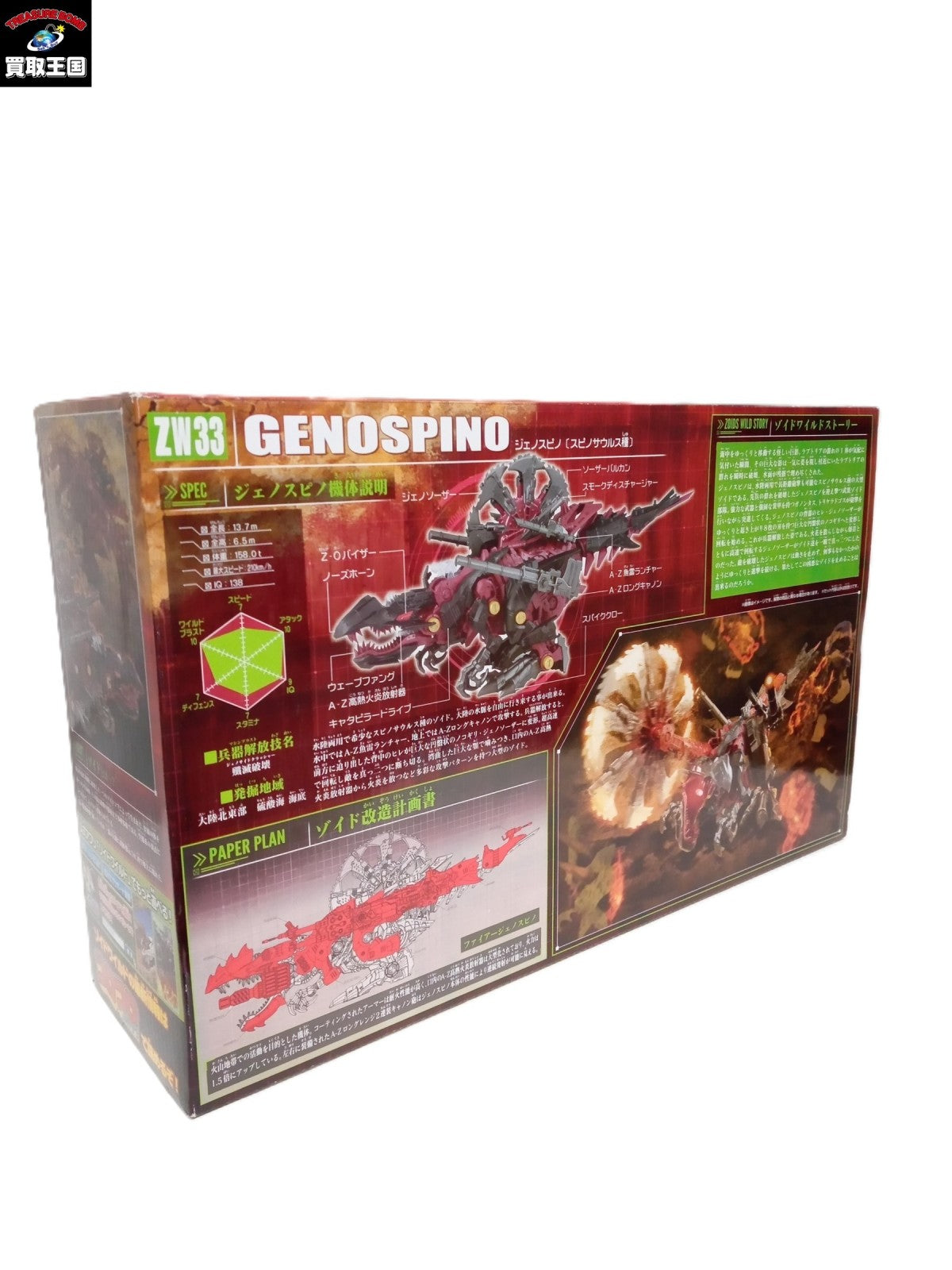ZOIDS ワイルド ジェノスピノ フィギュア/グッズ