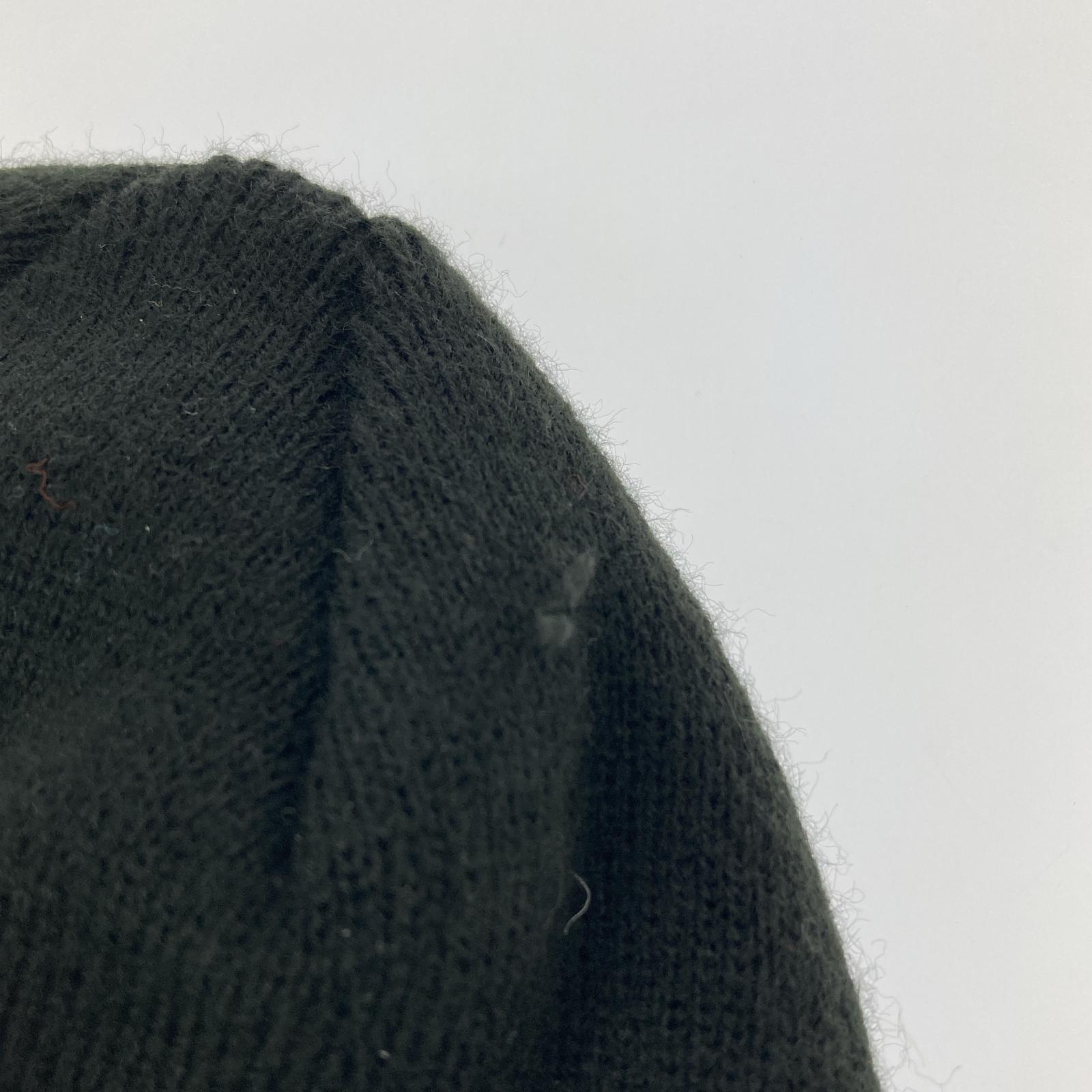 ニットキャップ 24aw NEW ERA Script Beanie ブラック
