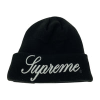 ニットキャップ 24aw NEW ERA Script Beanie ブラック