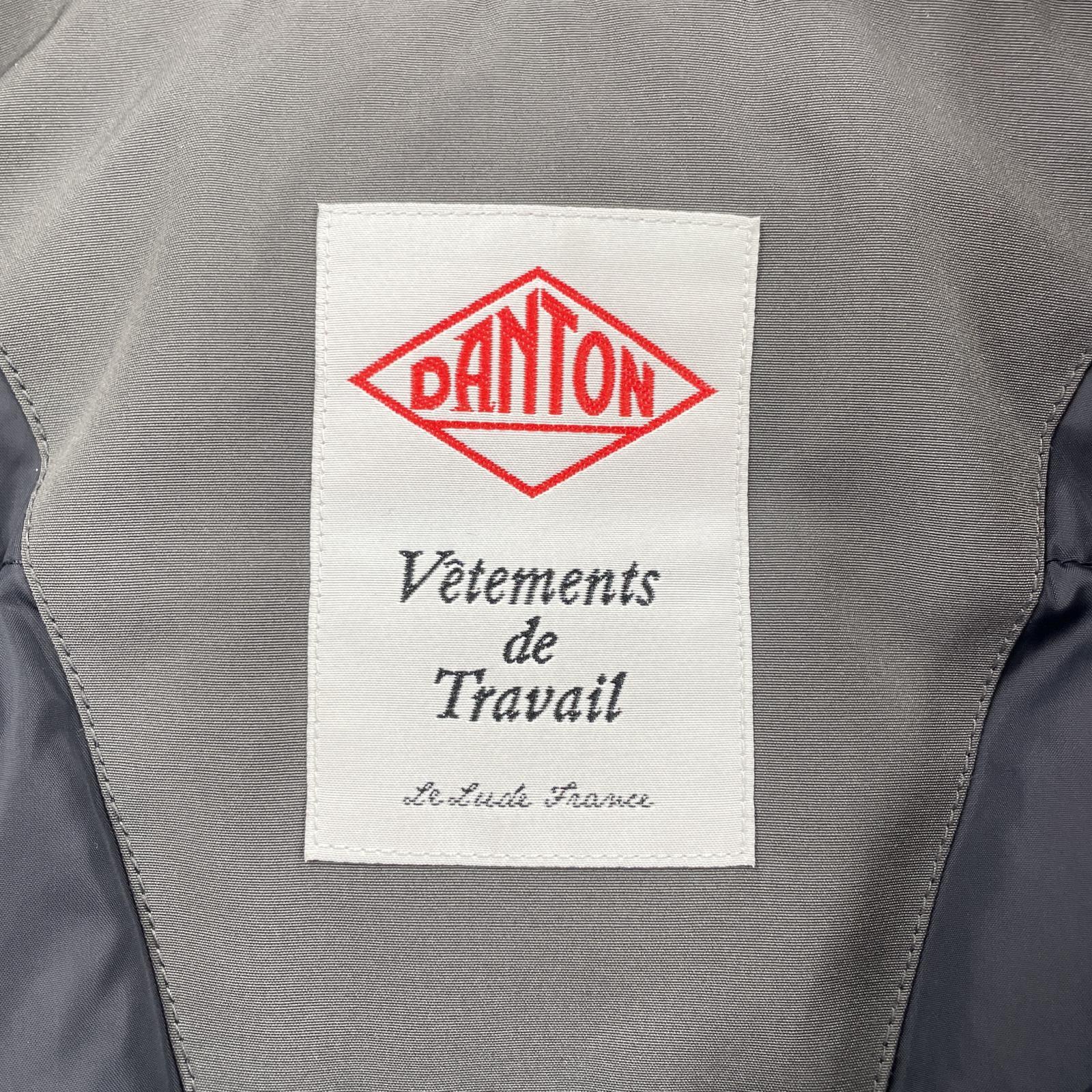 マウンテンパーカー DOWN ARMY HOODED JACKET S S グレー