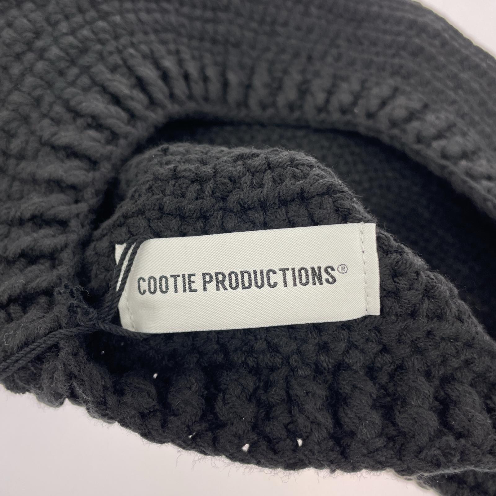 ハット 25ss Crochet Knit Beret ベレー CTE-25S518 ブラック