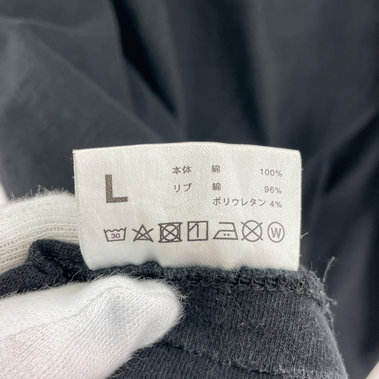 半袖Tシャツ コットン ブラック L ブラック