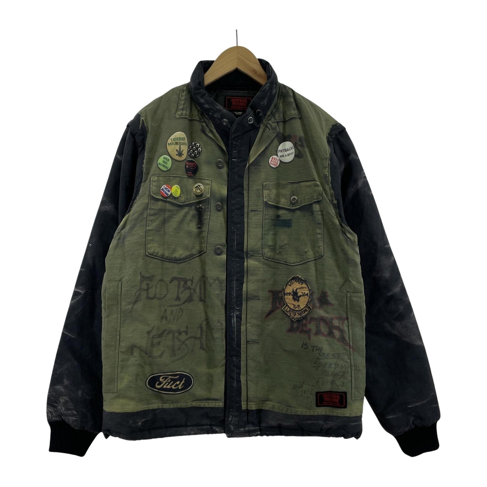 ブルゾン 16aw FUCT SSDD NHFU.VE/N-JKT LL
