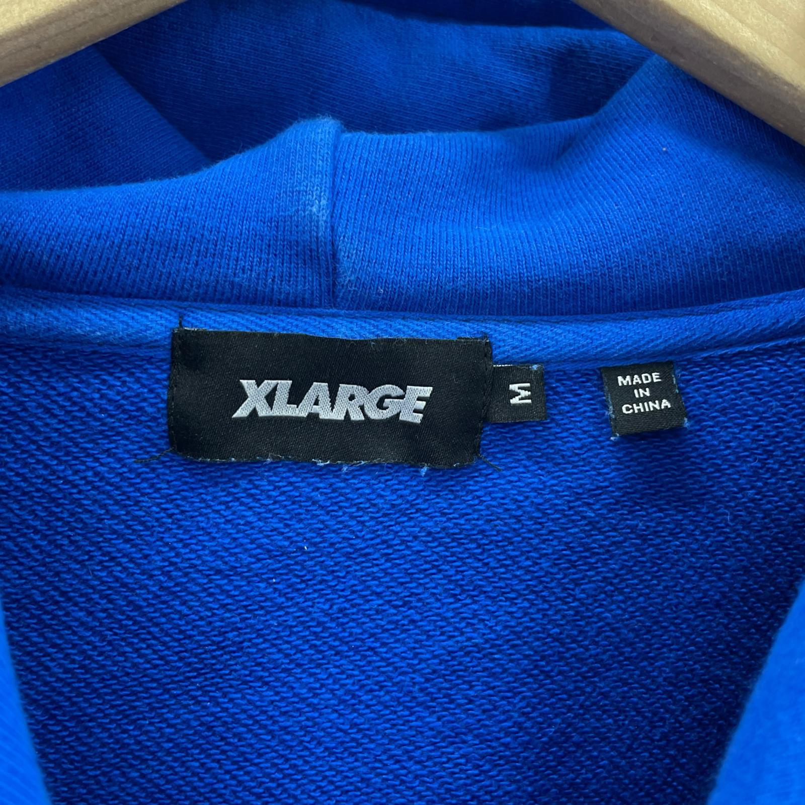 パーカー XLARGE パーカー M ブルー