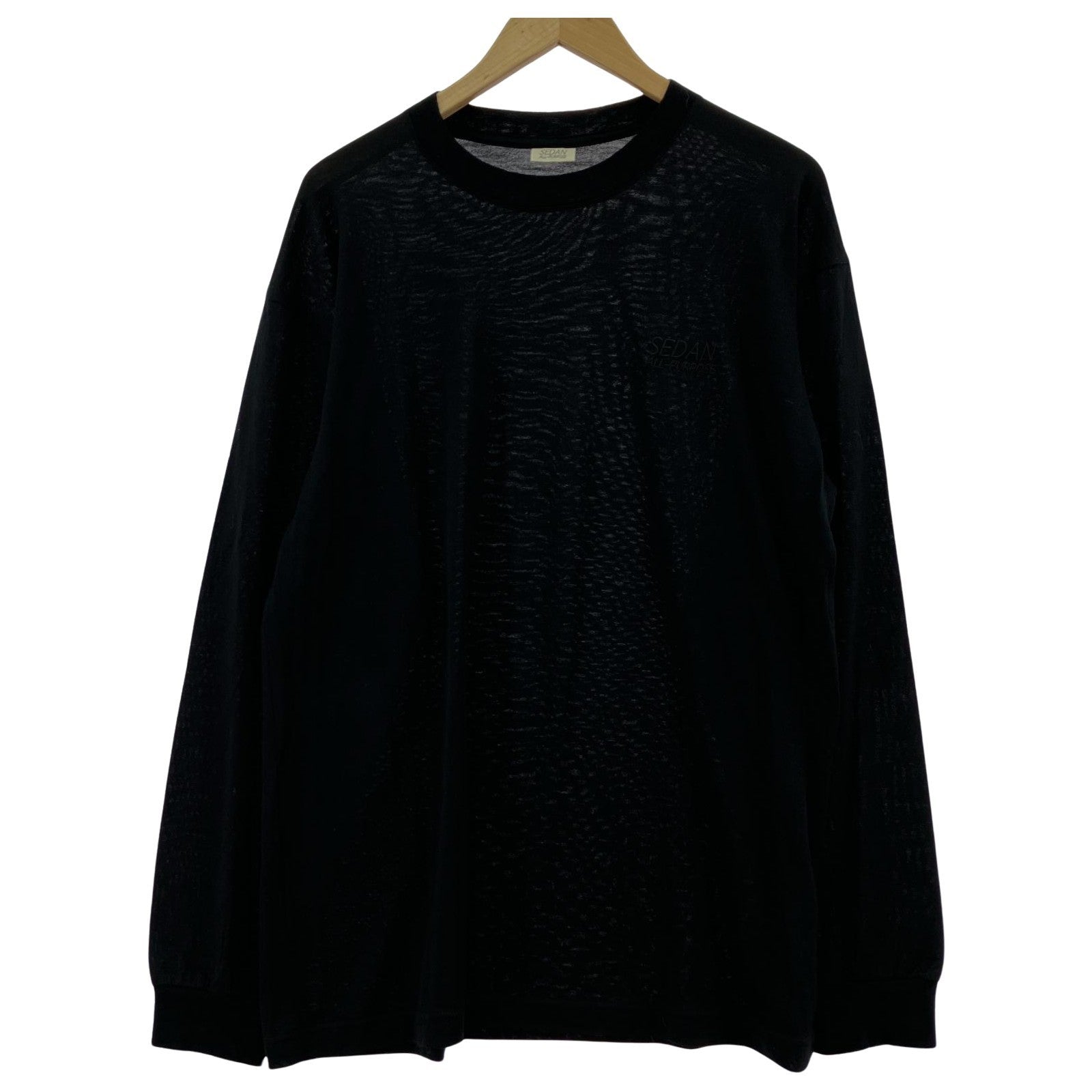 長袖Tシャツ SEDAN ALL-PURPOSE L/S TEE ブラック ブラック
