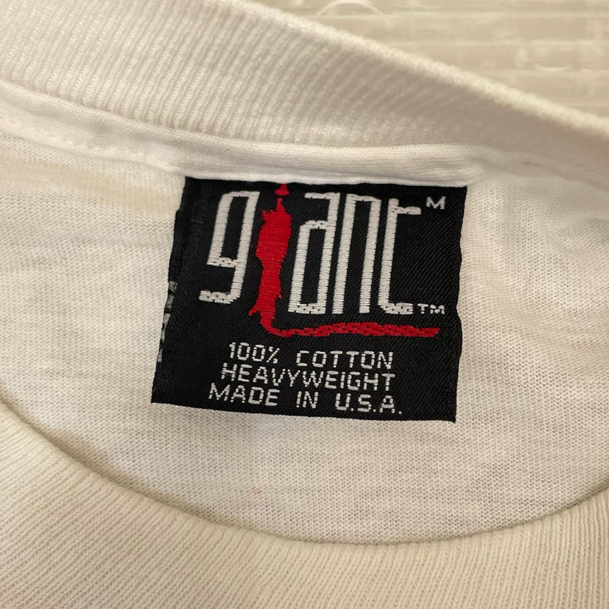半袖Tシャツ 90s RED HOT CHILI PEPPERS Aztec バンドTee M 1991年 Giantタグ M ホワイト