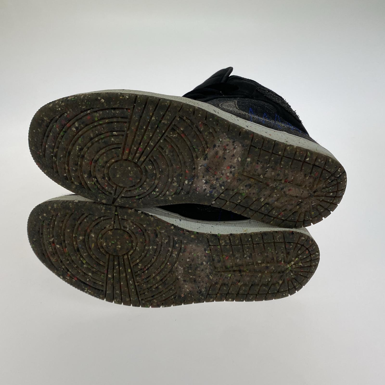 スニーカー AIR JORDAN 1 MID SE 27.0cm 27cm (US9 UK8 1/2 EU44) ブラック