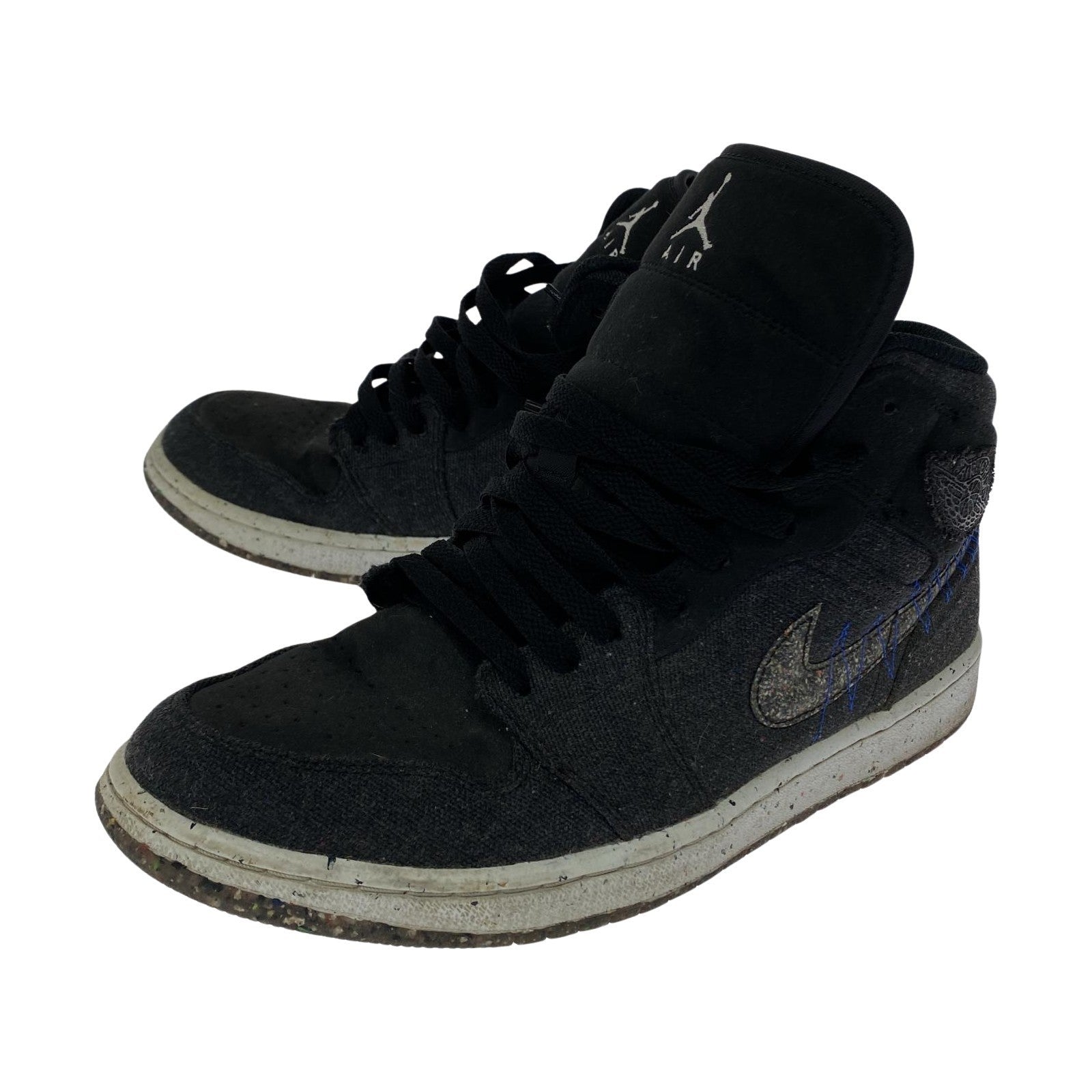 スニーカー AIR JORDAN 1 MID SE 27.0cm 27cm (US9 UK8 1/2 EU44) ブラック