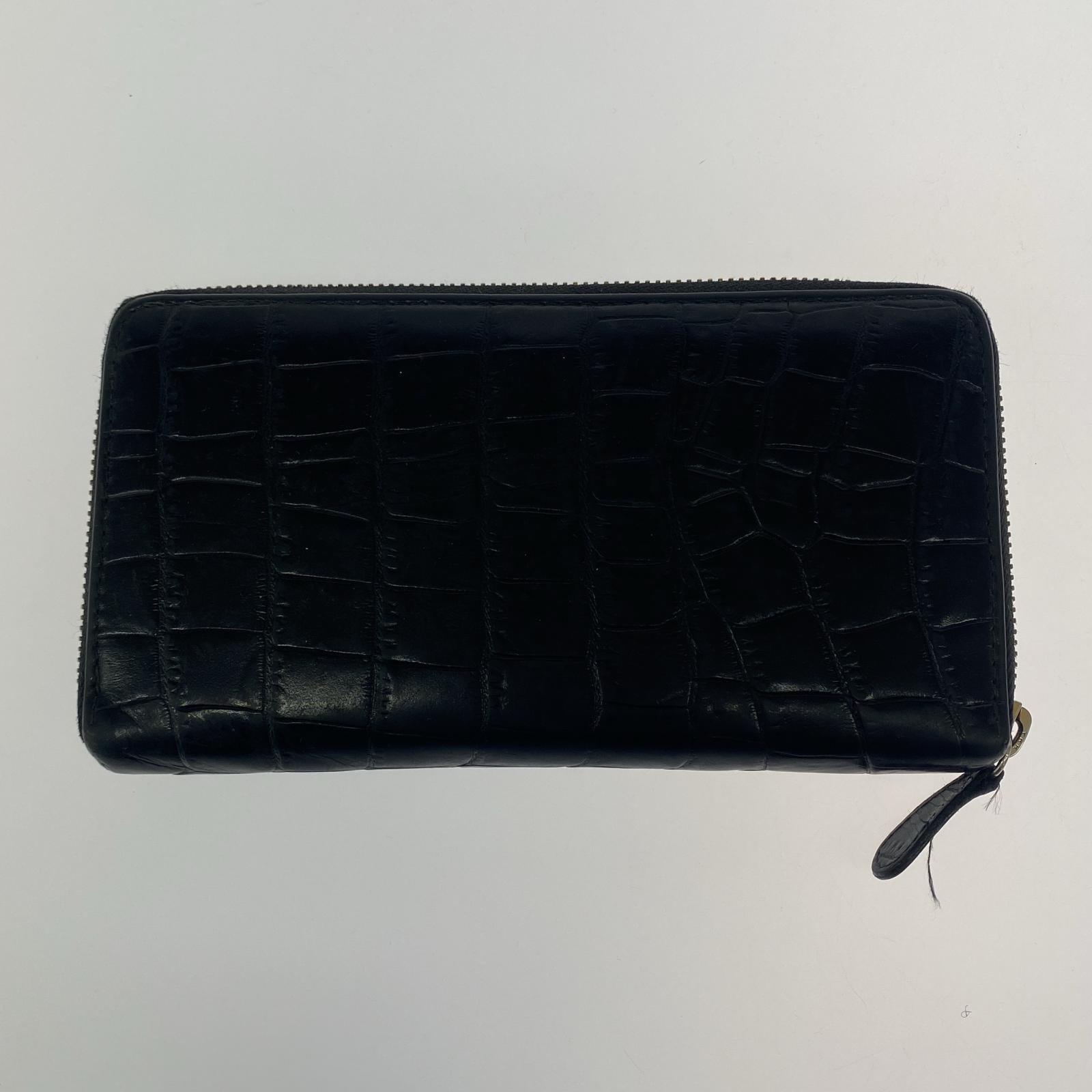 長財布 ETTINGER ロングウォレット ブラック