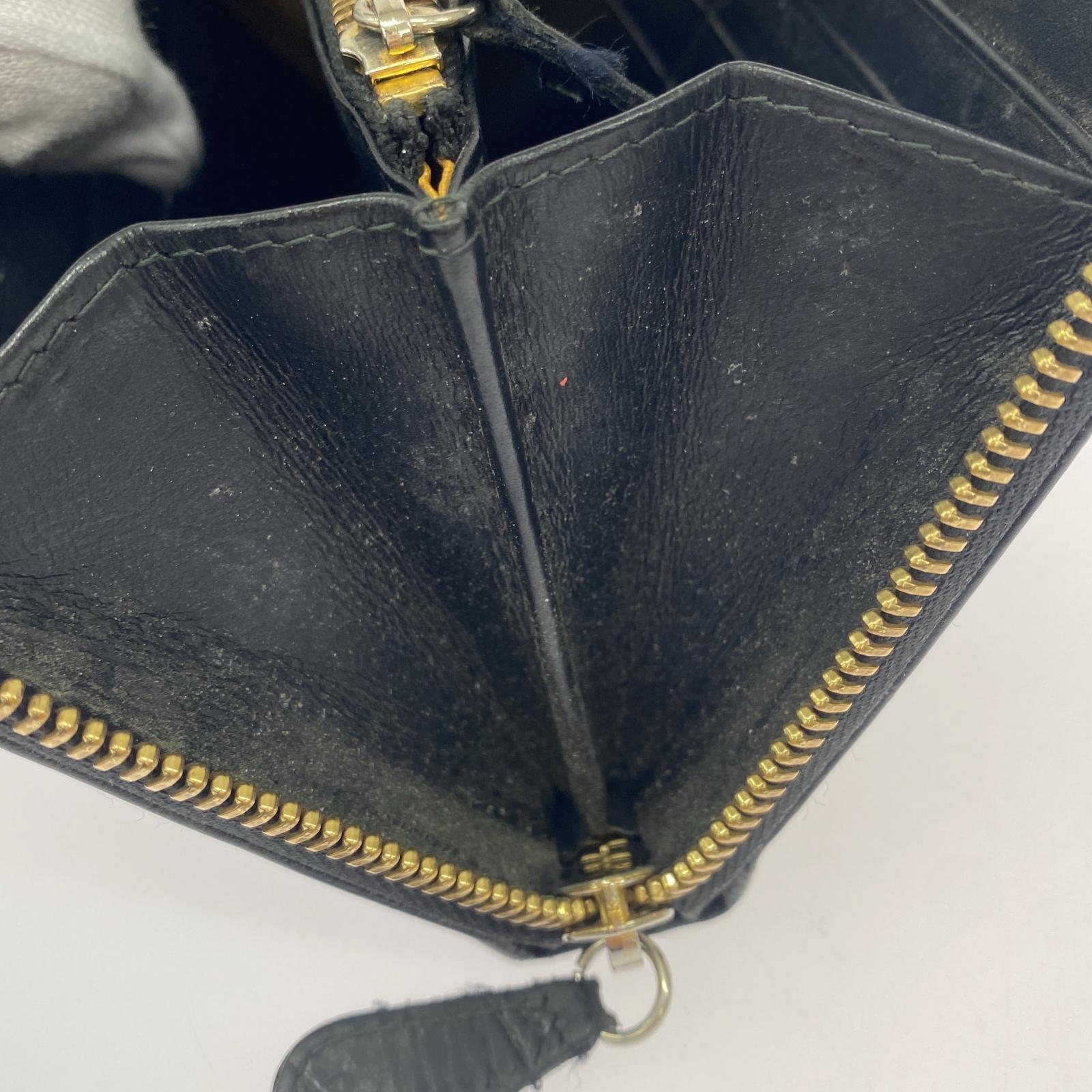 長財布 ETTINGER ロングウォレット ブラック