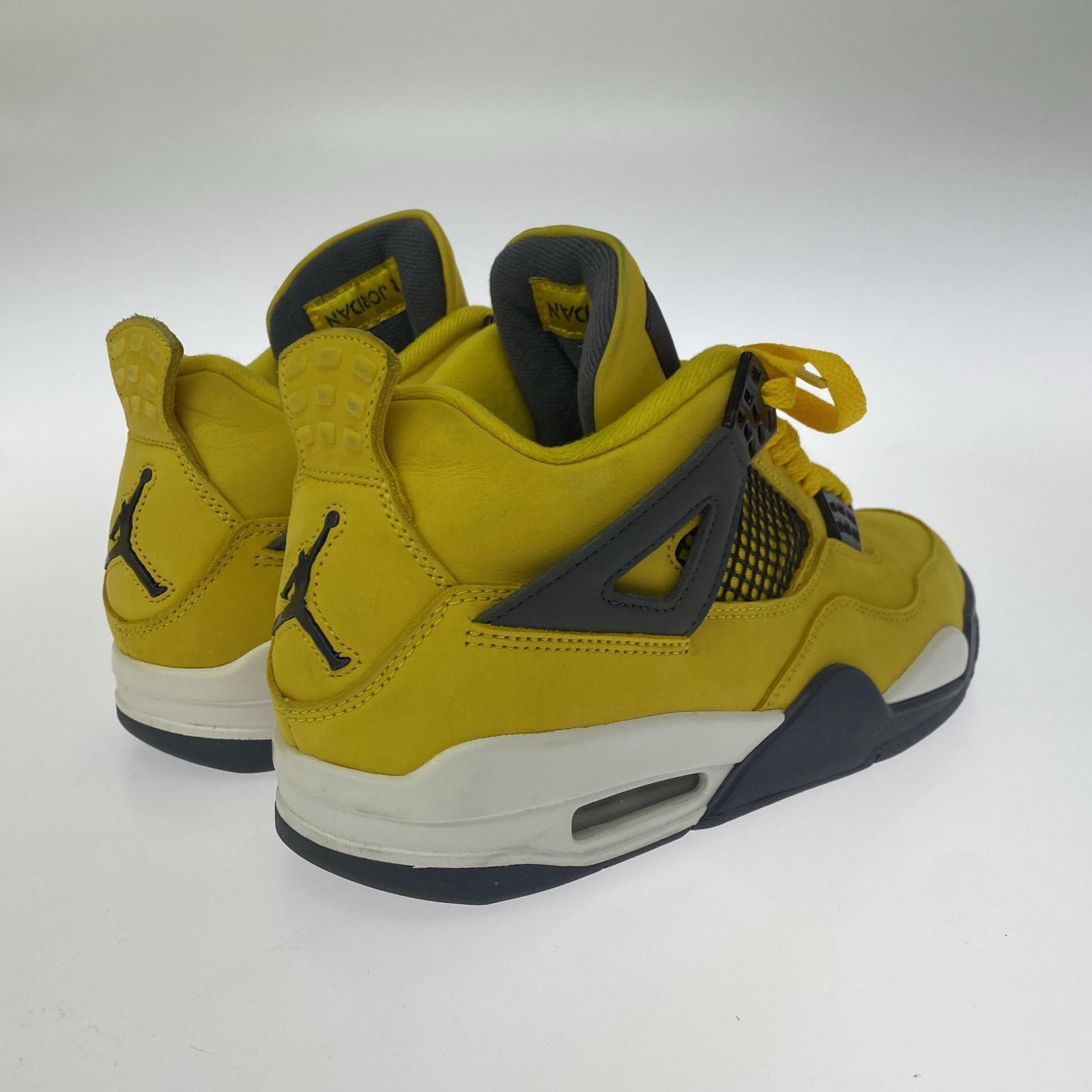 スニーカー AIR JORDAN 4 RETRO CT8527-700 イエロー