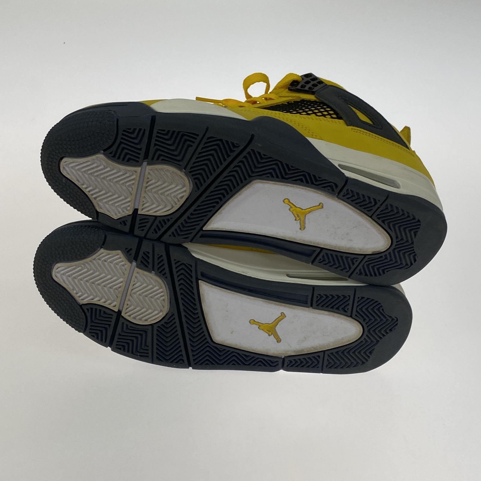 スニーカー AIR JORDAN 4 RETRO CT8527-700 イエロー