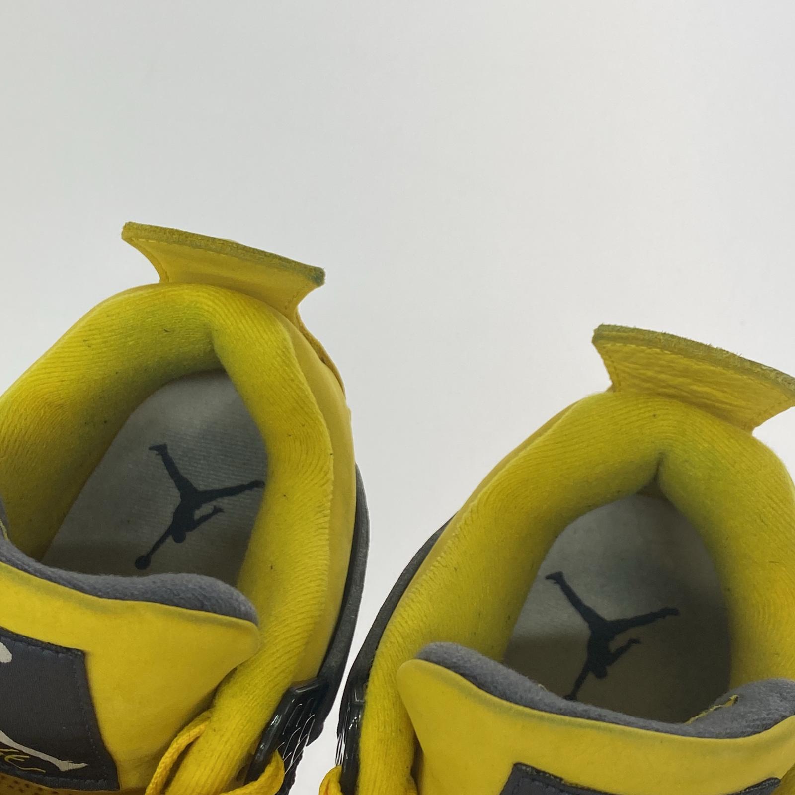 スニーカー AIR JORDAN 4 RETRO CT8527-700 イエロー