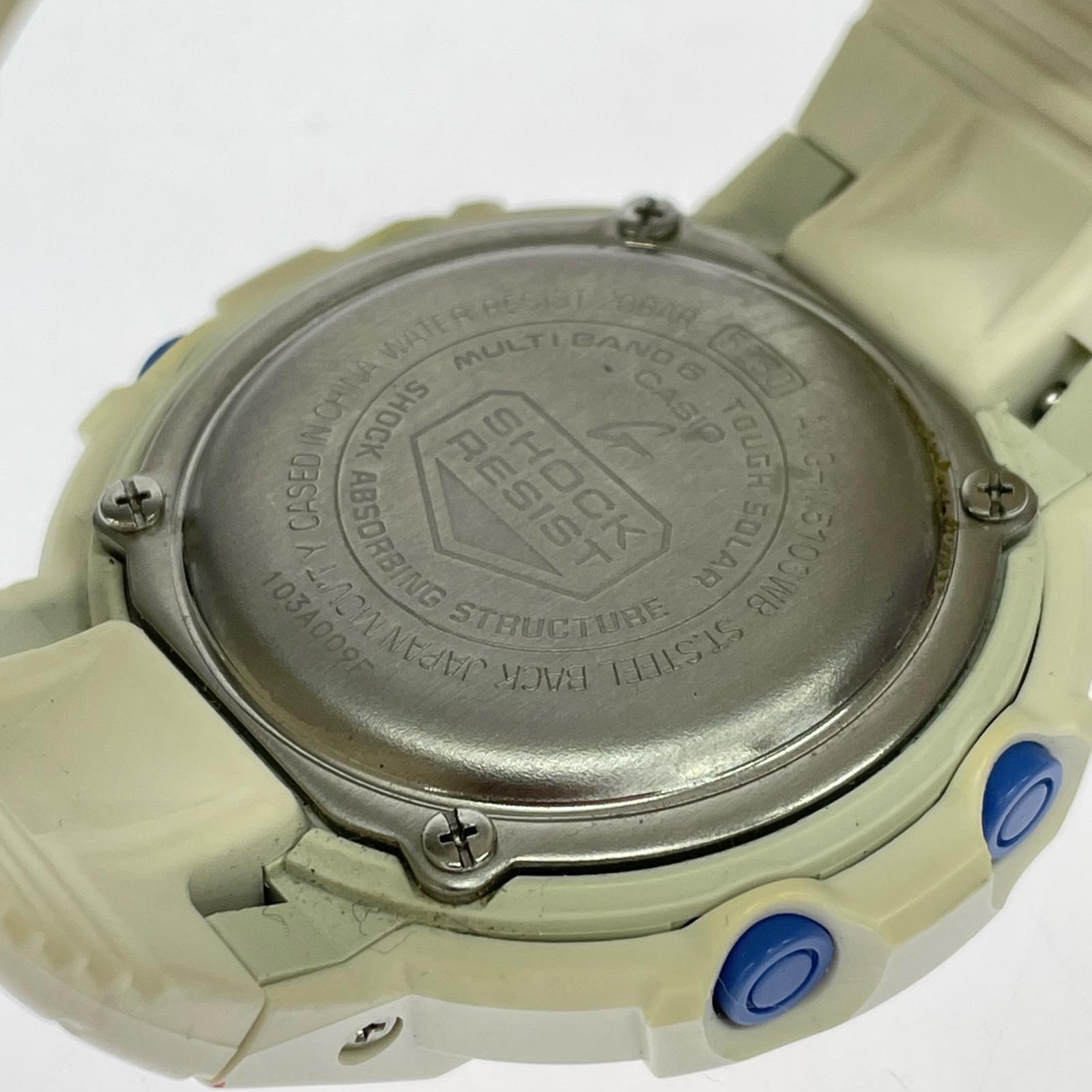 腕時計 AWG-510SWB/タフソーラー ホワイト