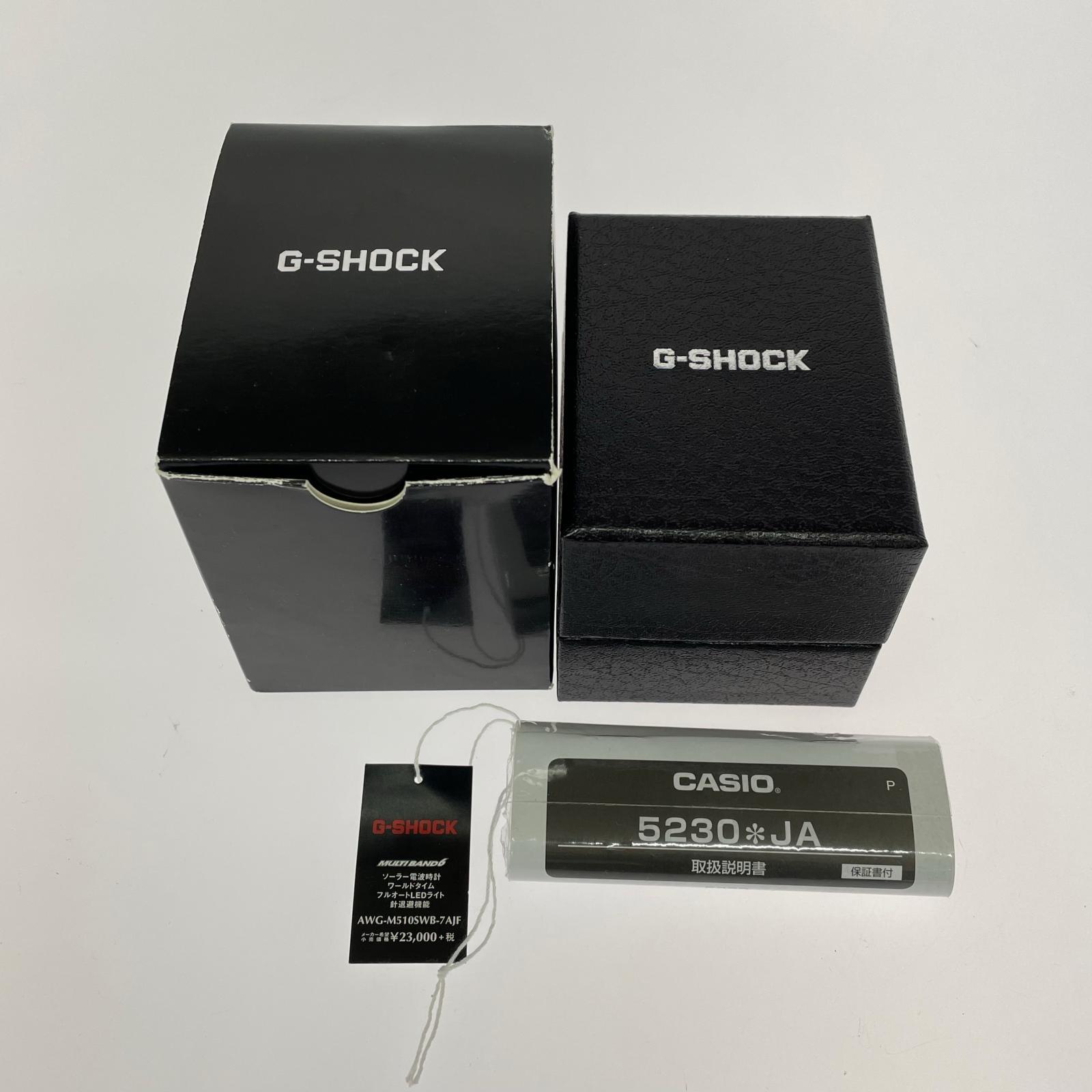 腕時計 AWG-510SWB/タフソーラー ホワイト