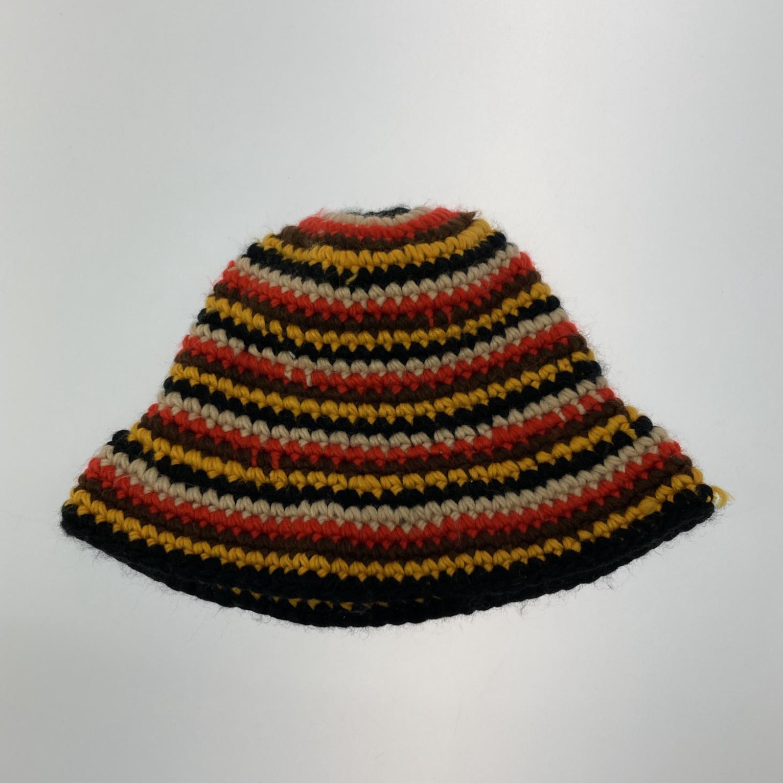 ハット Stussy x Patta ニットバケットハット マルチストライプカラー マルチカラー