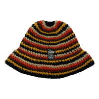ハット Stussy x Patta ニットバケットハット マルチストライプカラー マルチカラー
