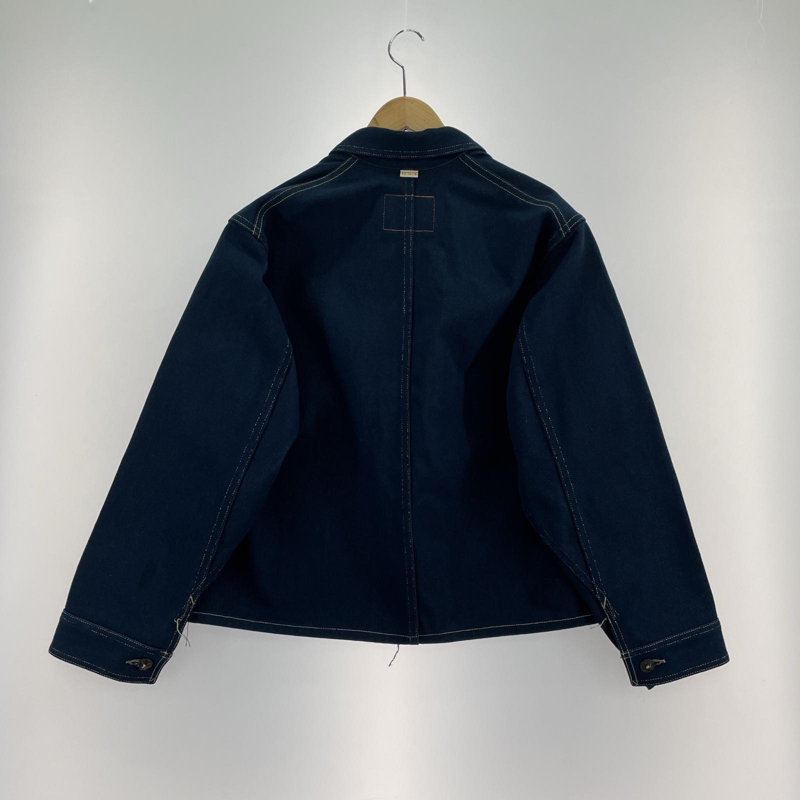 デニムジャケット FAUVES Exclusive CARPENTER SHORT JACKET 4 ブルー