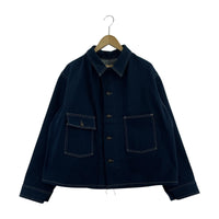 デニムジャケット FAUVES Exclusive CARPENTER SHORT JACKET 4 ブルー