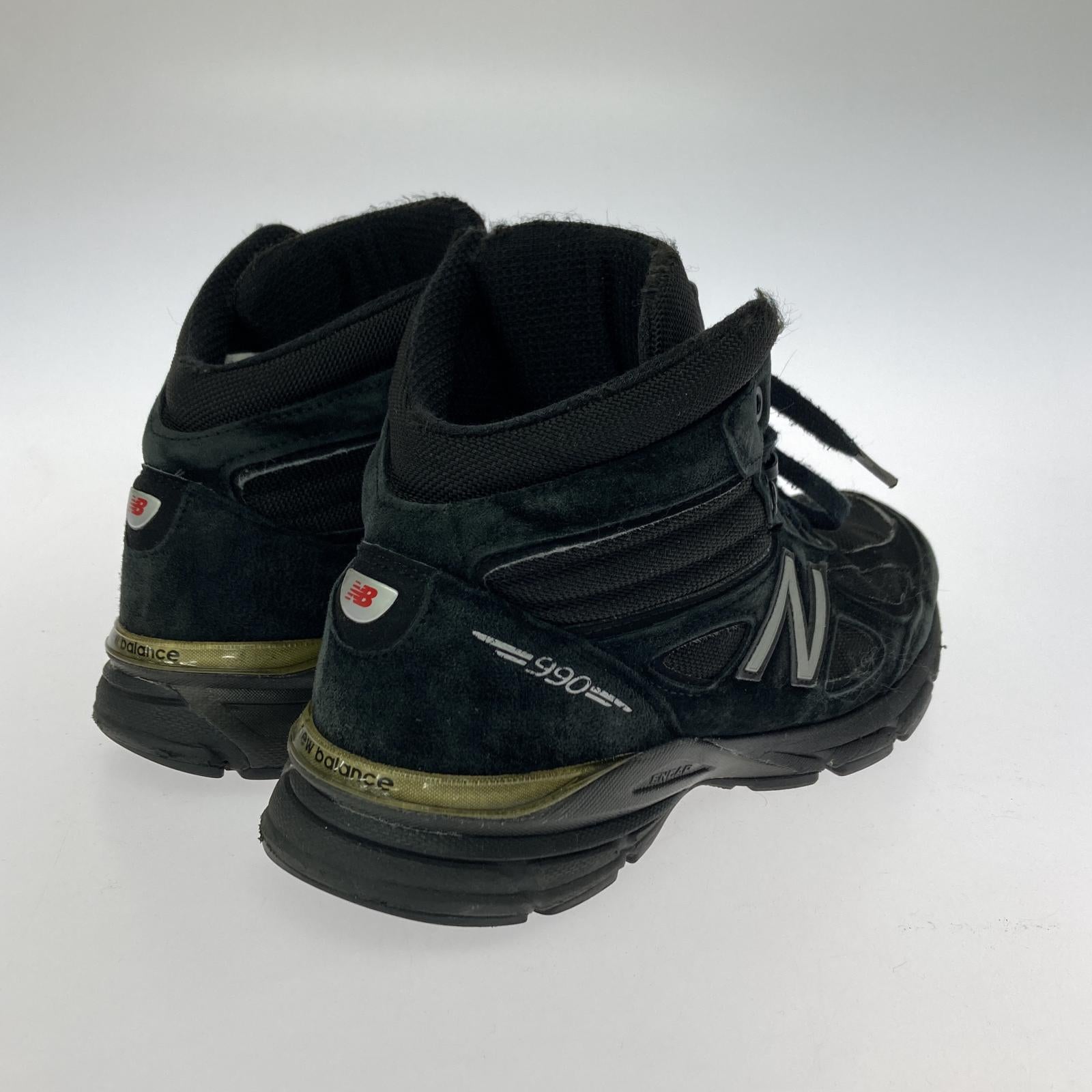 スニーカー MO990BK4/25.5 26cm (US8 UK7 1/2 EU42) ブラック