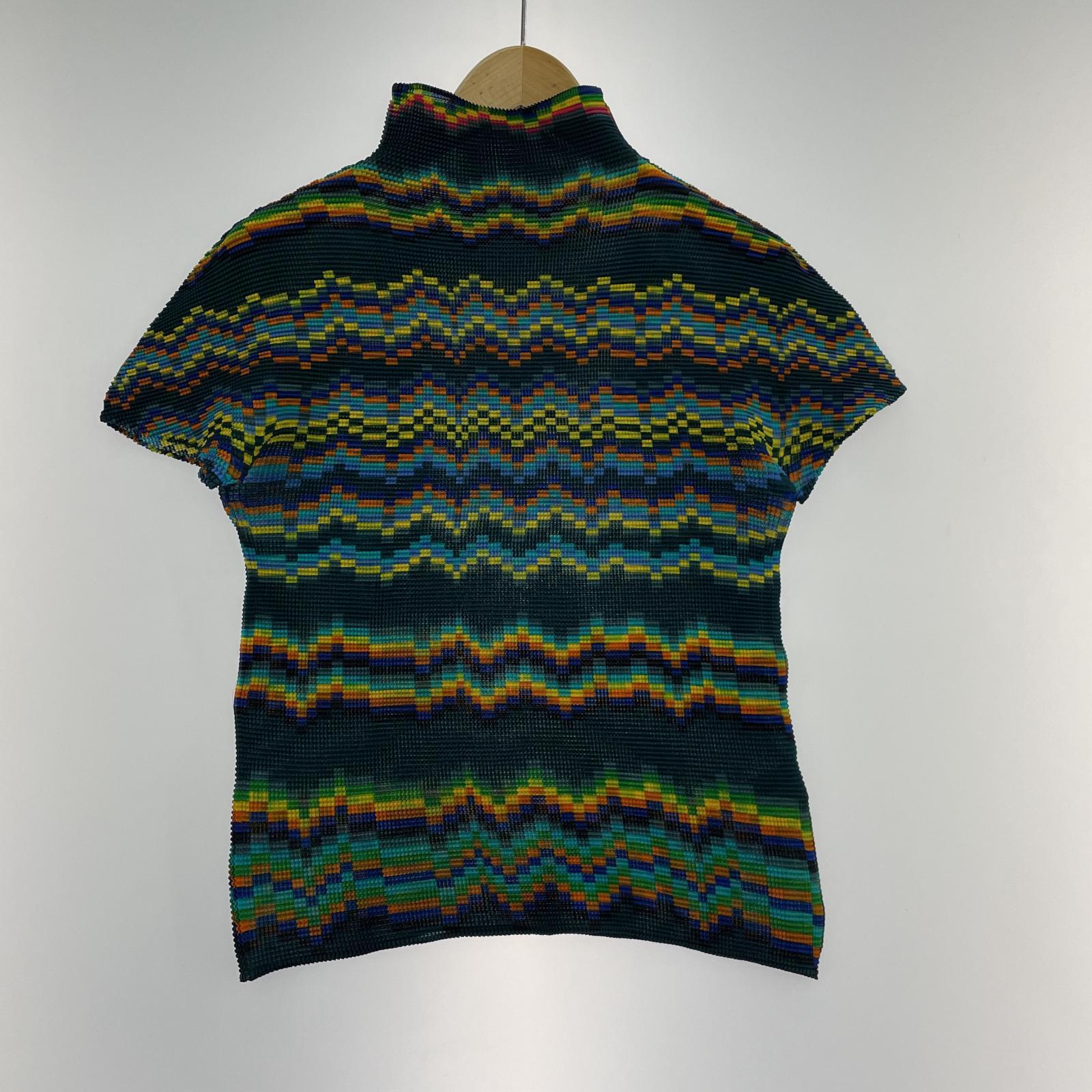 半袖Tシャツ ME ISSEY MIYAKE 総柄 マルチカラー