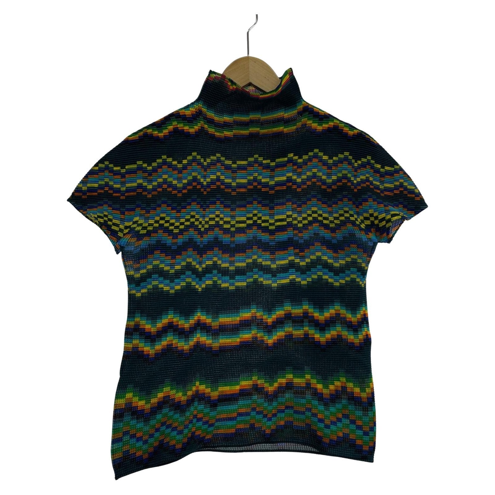 半袖Tシャツ ME ISSEY MIYAKE 総柄 マルチカラー