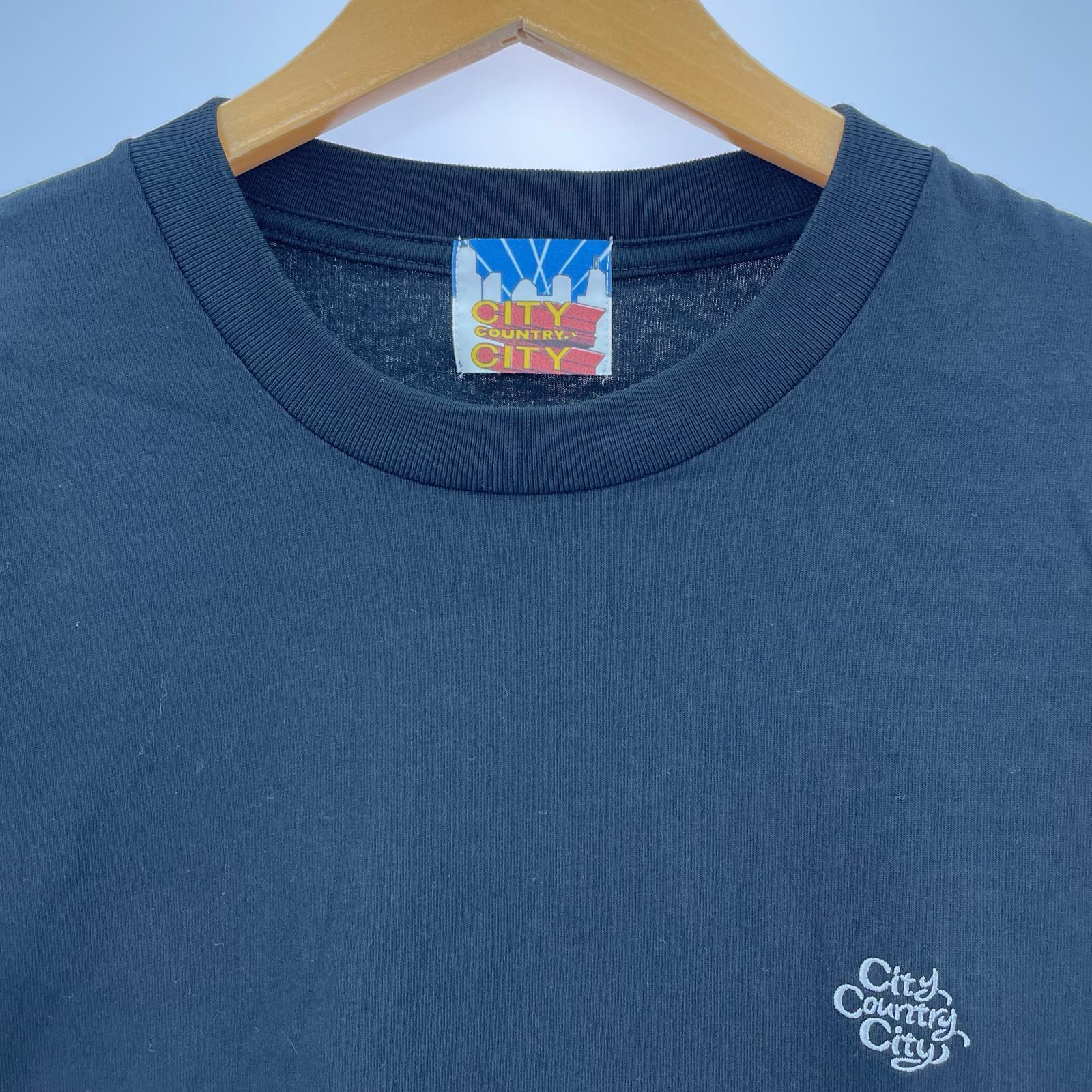 半袖Tシャツ CITY COUNTRY CITY 黒 XL ブラック