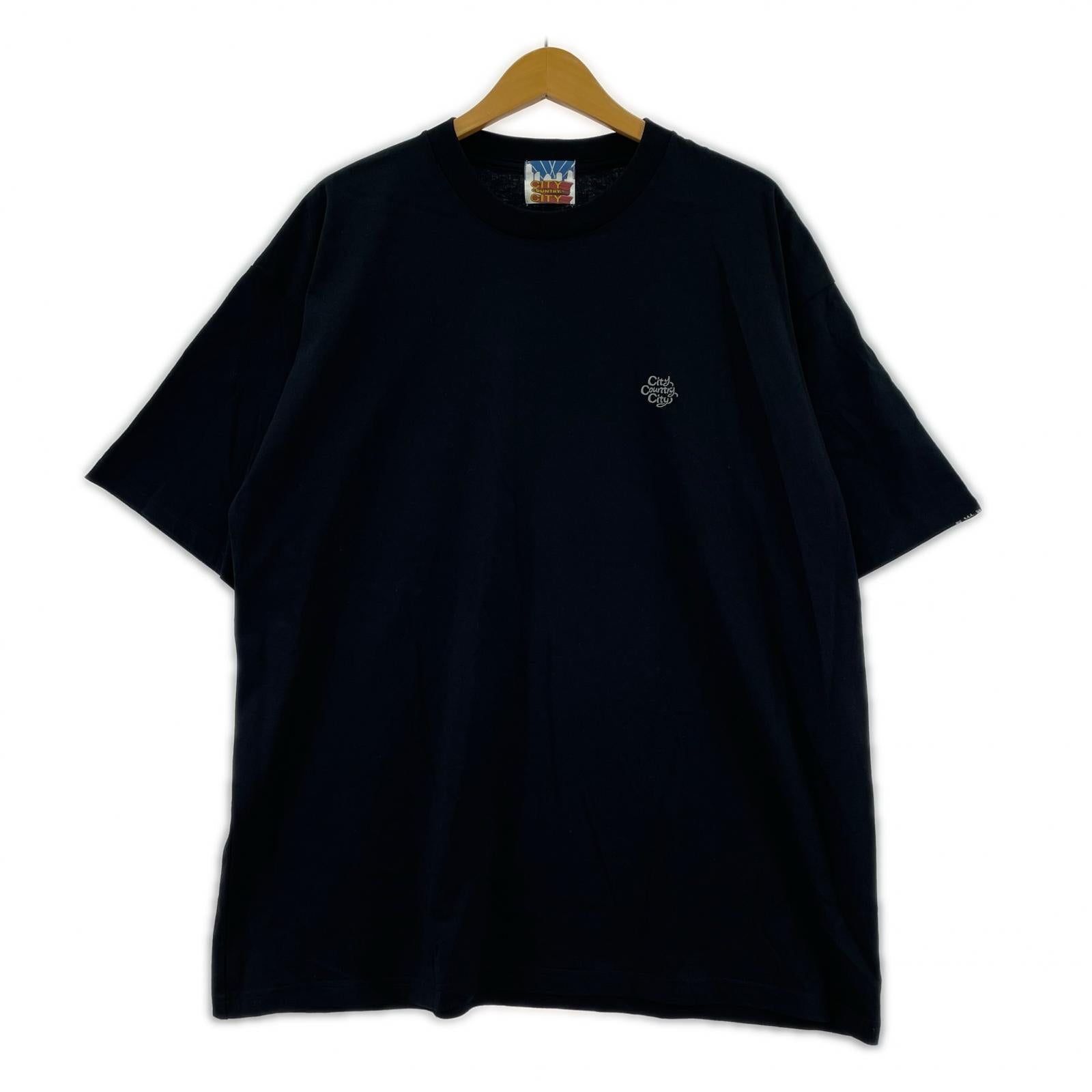 半袖Tシャツ CITY COUNTRY CITY 黒 XL ブラック