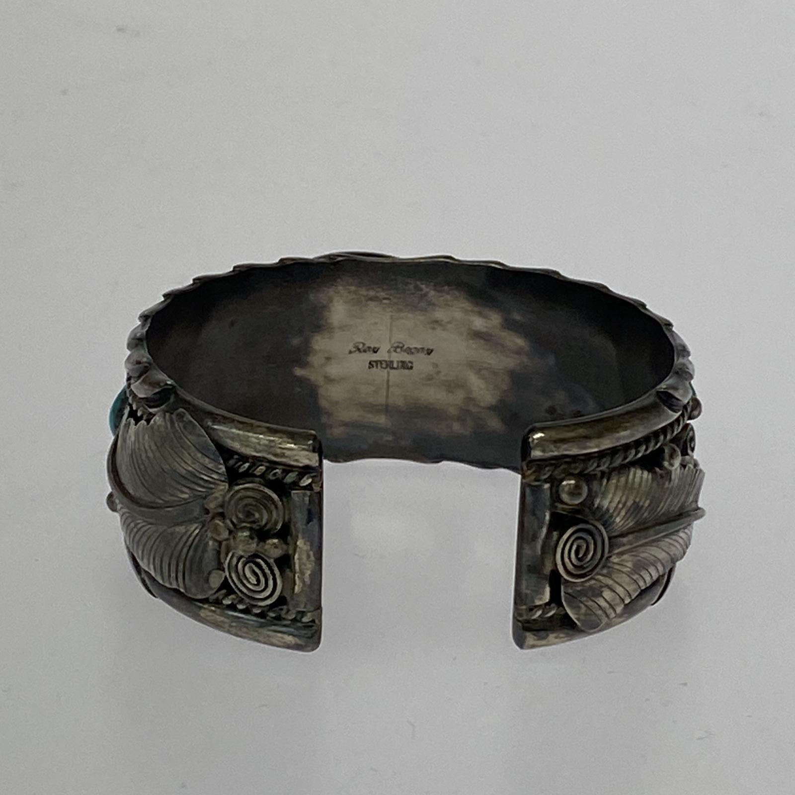 ブレスレット NAVAJO Roy Begay刻印 シルバー