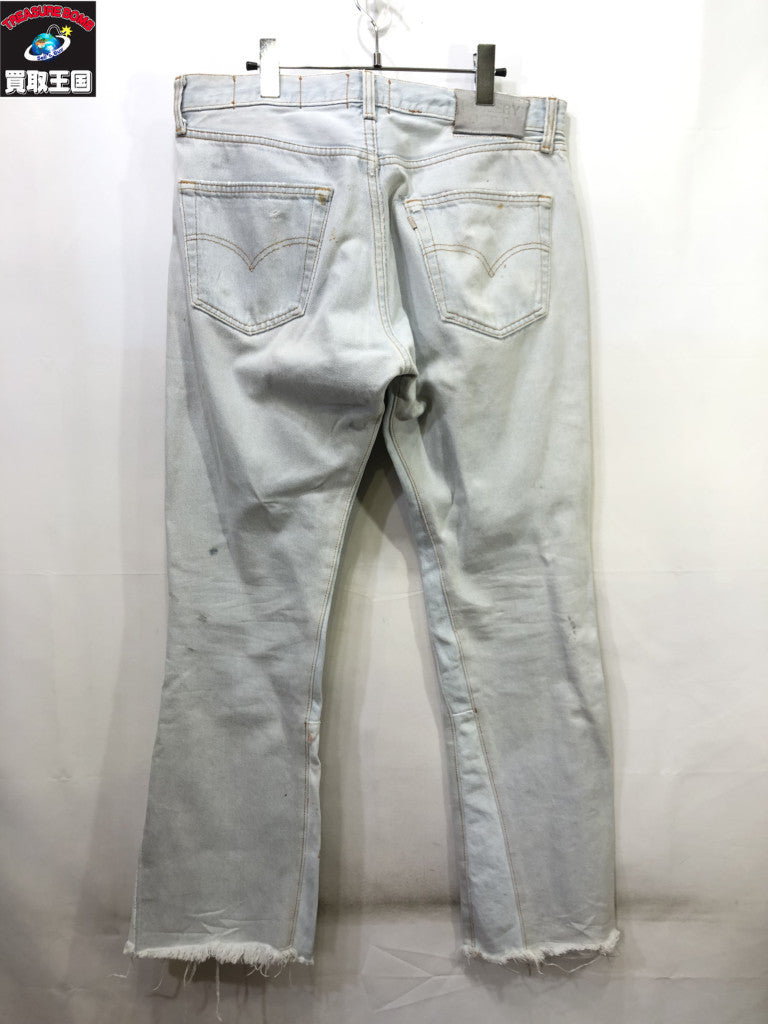 デニムパンツ LA FLARE JEANS W31