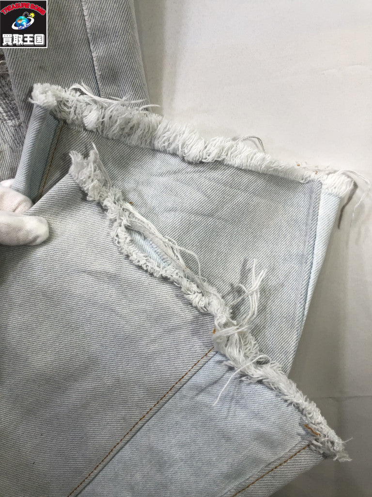 デニムパンツ LA FLARE JEANS W31