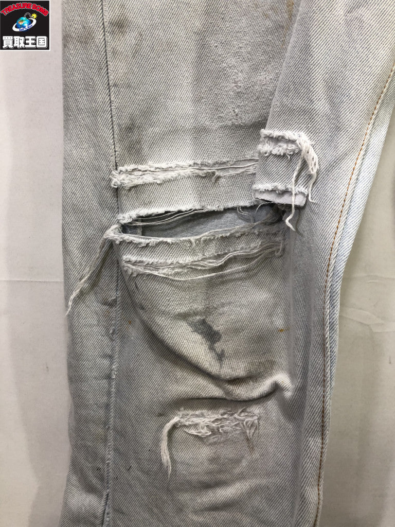 デニムパンツ LA FLARE JEANS W31