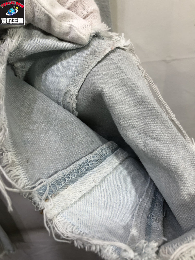 デニムパンツ LA FLARE JEANS W31