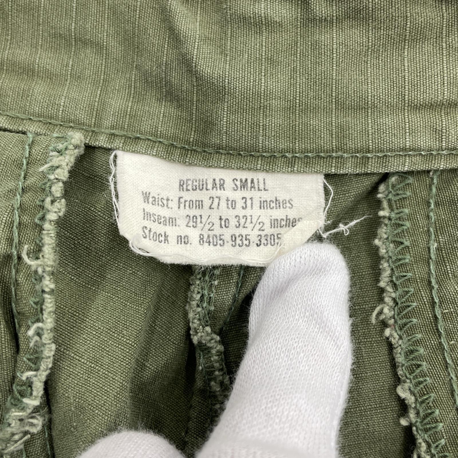 パンツ US ARMY ファティーグパンツ S