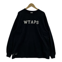 長袖Tシャツ COLLEGE TEE 2 ブラック