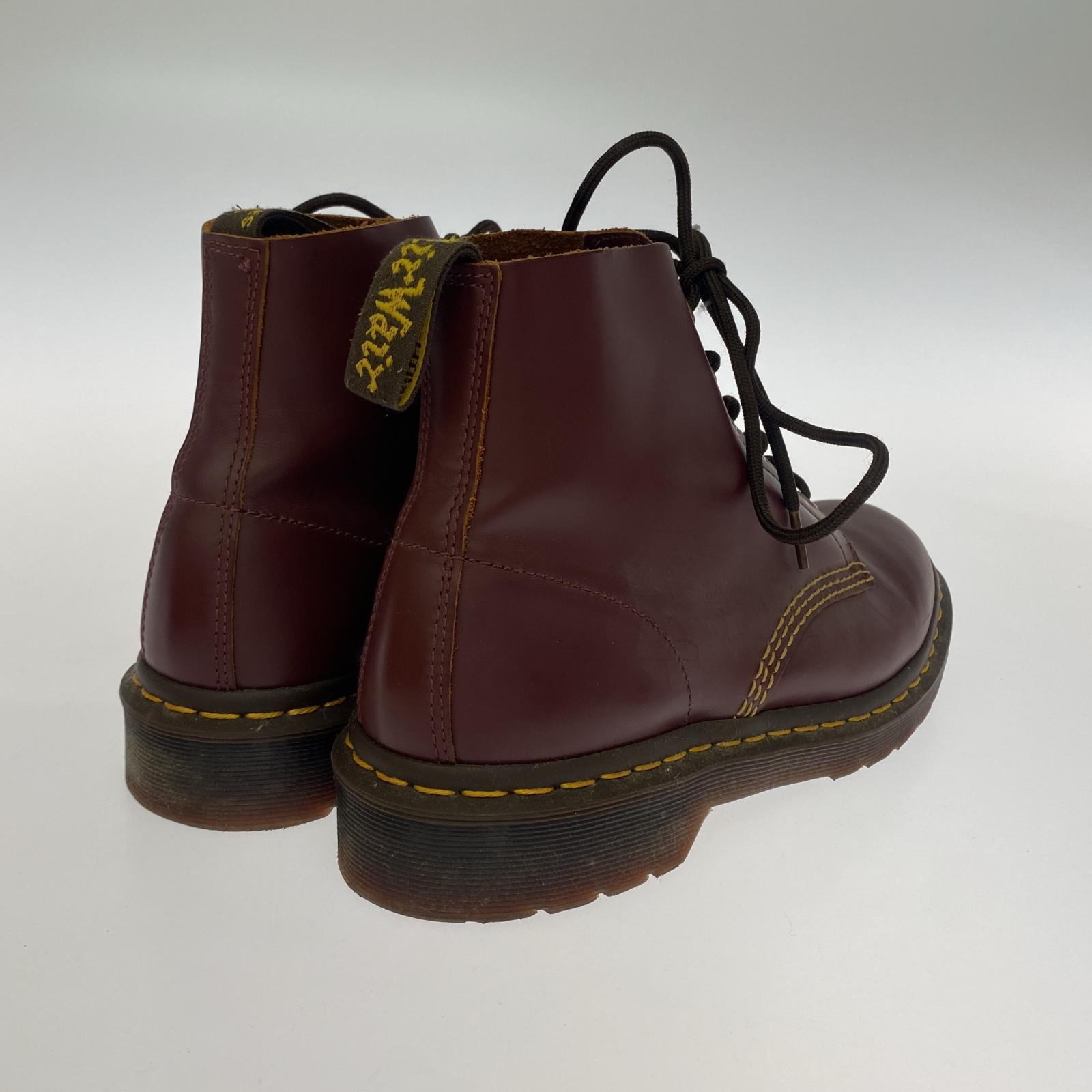ブーツ OXBLOOD ARCHIVE 101 6EYE BOOT (UK8) ワインレッド