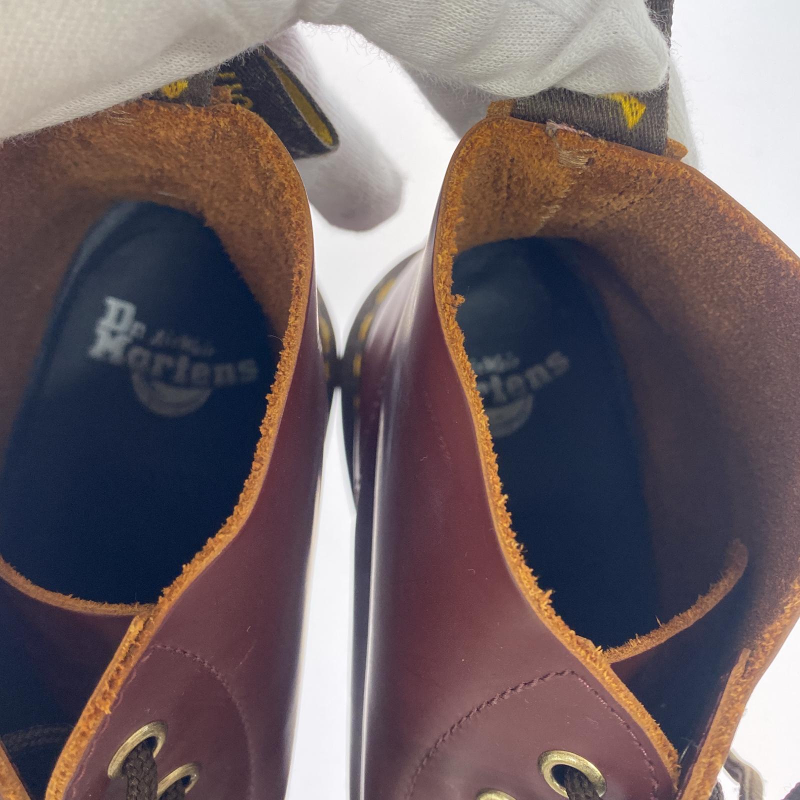 ブーツ OXBLOOD ARCHIVE 101 6EYE BOOT (UK8) ワインレッド