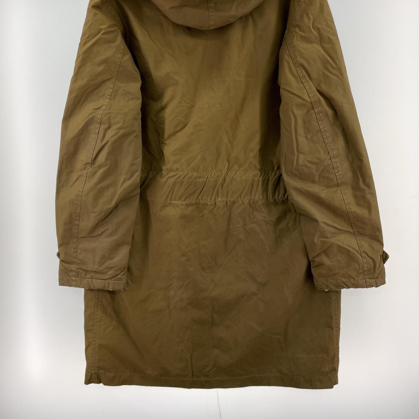 ジャケット AW07 Denim Naval Overcoat Duffle Jacket ブラウン