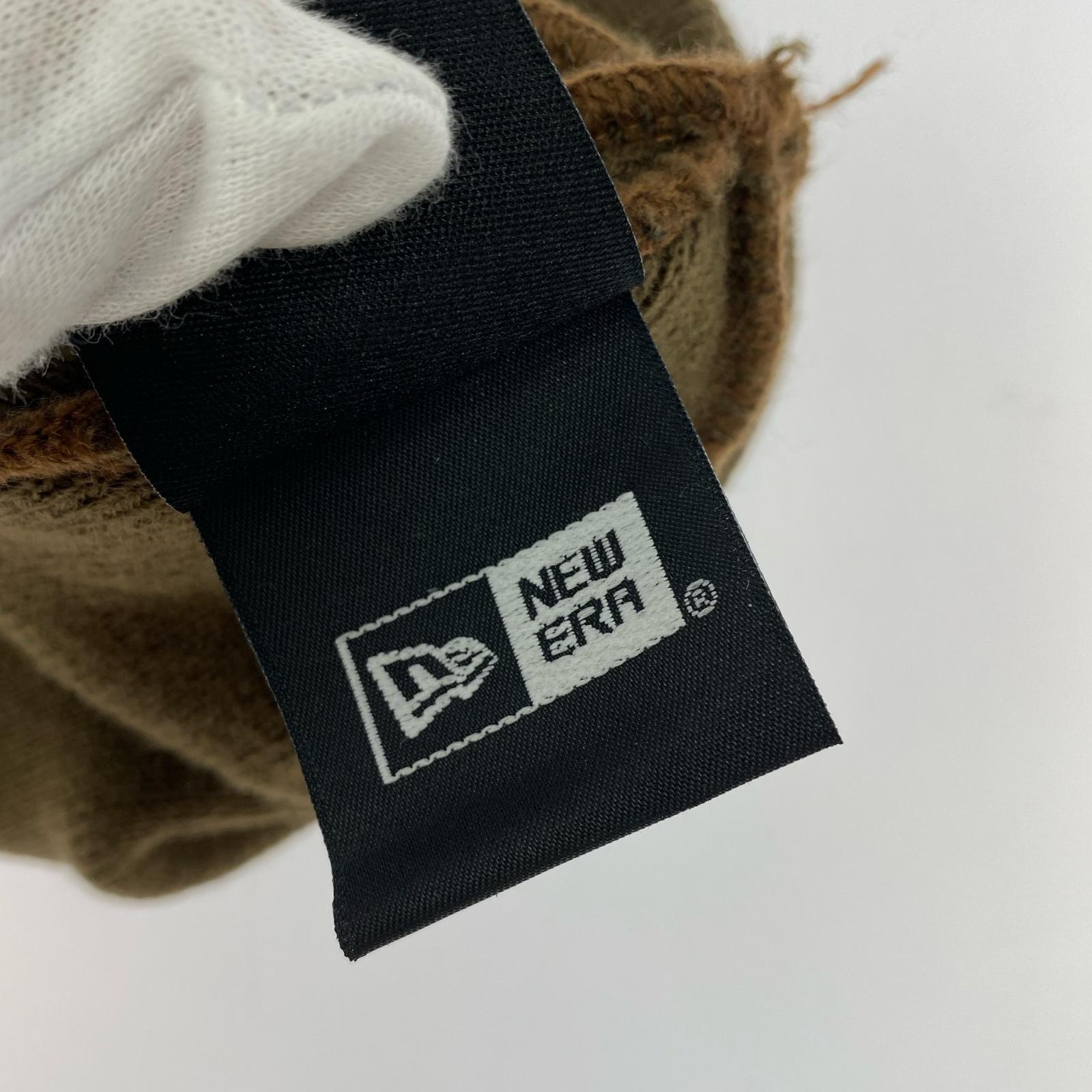 ニットキャップ 22FW S Logo Beanie 茶 ブラウン