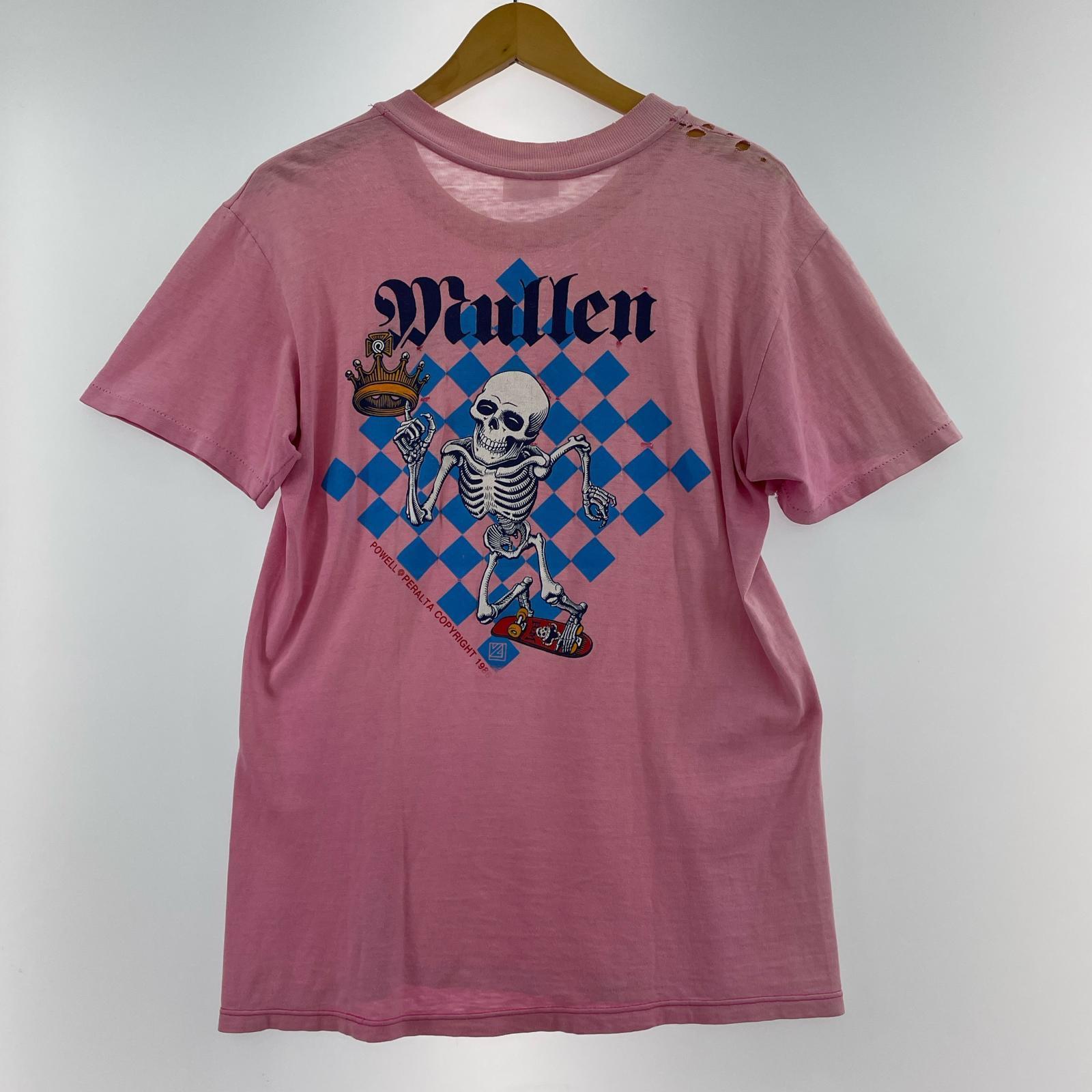 半袖Tシャツ 80s Powell USA製 Stedman ロドニーミューレン Tシャツ M M ピンク