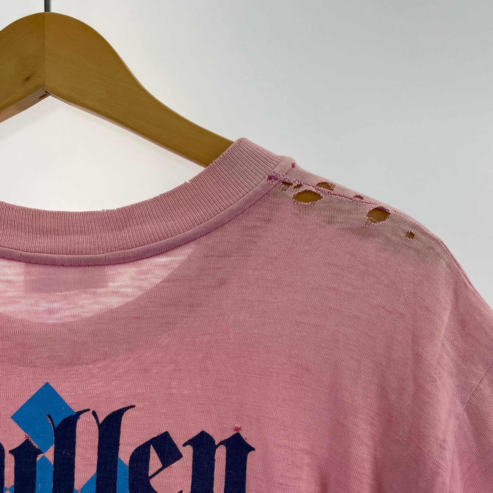 半袖Tシャツ 80s Powell USA製 Stedman ロドニーミューレン Tシャツ M M ピンク